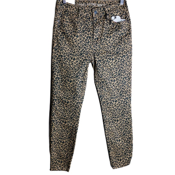 ❤️Vanilla Star Cheetah High Rise Skinny Jeans - Picture 6 of 8